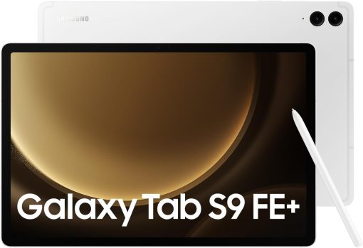 Samsung Galaxy Tab S9 FE+ 5G Android Tablet, Amazon Exclusive 2-year Samsung Care+,12GB | 256GB, S Pen Included, Silver (UAE Version)