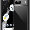 JETech Case for Google Pixel 7, Shockproof Phone Bumper Cover, Anti-Scratch Clear Back (Black)