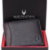 WildHorn® RFID Protected Genuine Leather Wallet for Men's
