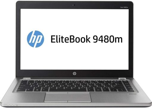 HP EliteBook Folio 9480m Intel Core i5 4310U 4th Generation 8GB DDR3L RAM 500GB 2.5 HDD SATA 14" Screen FHD Windows 10 Pro 64-Bit Laptop Silver-Black (Renewed)