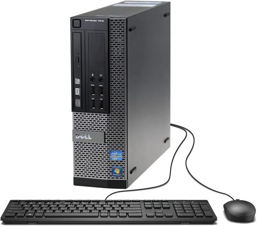 Dell Optiplex 7010 Business Desktop Computer (Intel Quad Core i5-3470 3.2GHz, 16GB RAM, 2TB HDD, USB 3.0, DVDRW, Windows 10 Professional) (Renewed)