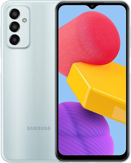 SAMSUNG Galaxy M13 LTE Dual Sim Smartphone, 4GB RAM, 64GB, Light Blue (UAE Version)