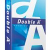 Double A - Printer Copy Paper, Size A4, GSM 80, 500 Pages Ream - White