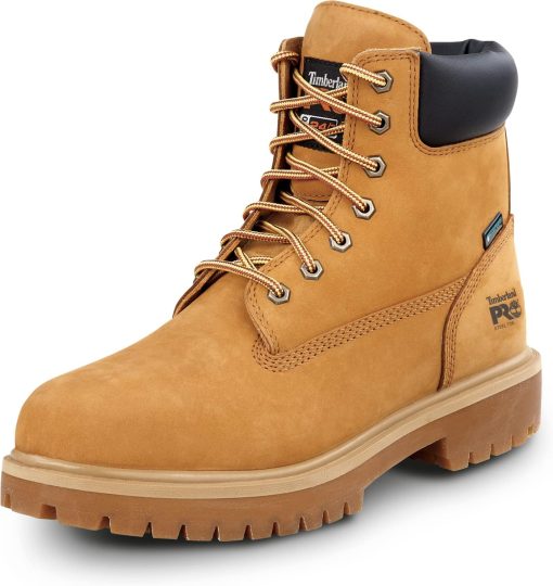 Timberland PRO 6IN Direct Attach Men's, Steel Toe, EH, MaxTrax Slip Resistant, WP Boot