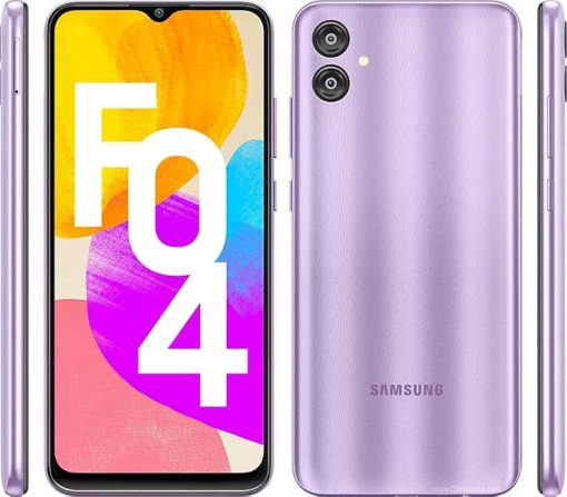 SAMSUNG Galaxy F04 (4GB RAM 64GB ROM) 5000mAh Battery (Jade Purple)