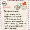 Gift to My Girlfriend Throw Blankets Anniversary Birthday Gift for Women Men, Husband Romantic Fleece Blanket for Bed Couch, Super Soft Flannel Throw Blankets for Christmas Valentines Mothers Day