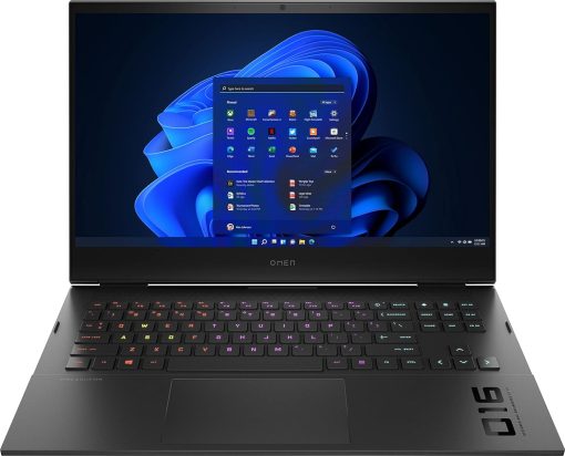 HP Omen 16-B0013DX Gaming 11th Gen Core i7-11800H, 16GB DDR4, 512GB SSD, Nvidia RTX 3060 6GB Graphics, 16.1" FHD IPS Gaming Laptop, 1920 x 1080 Resolution, 144Hz Windows 11, Black | 16-B0013DX