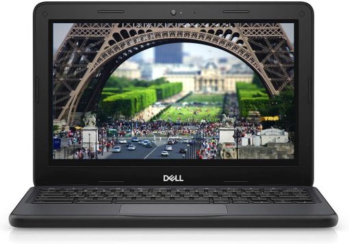 Dell Chromebook 5190 Laptop 2 In 1 Touch Screen Notebook, Intel Celeron N3350 Processor, 4Gb Ram, 32Gb Emmc Hard Drive, Wifi Bluetooth, Usb 3.0, Camera, Type C Port, Chrome Os (Renewed), Black