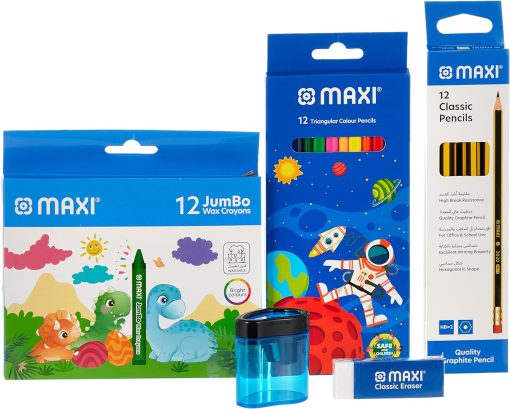 Maxi SCHOOL STATIONERY BASIC KIT, ASSORTED, ZPB2