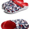 Outdoor Non-slip Slipper Beach waterproof Sandals for Men and Woomen women s Wtih Rubber Material Casual Footwear Grey Blue size-39