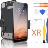 Yodoit for iPhone XR Screen Replacement 6.1 Inch LCD Display Touch Digitizer with Tool Kit, Compatible with Model A1984, A2105, A2106, A2107