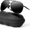 Aviator Sunglasses for Men Polarized Women-mxnx UV Protection Lightweight Driving Fishing Sports Mens Sunglasses MX208