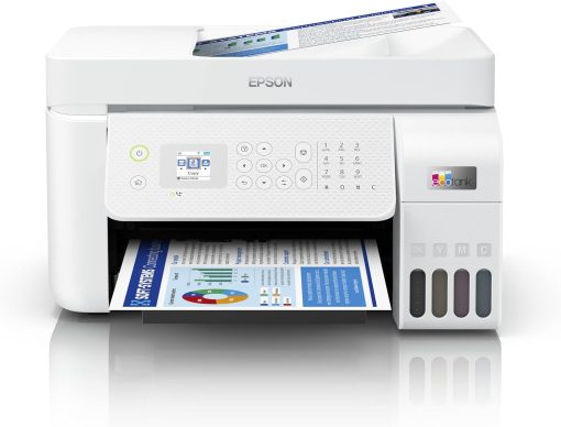 Epson Ecotank Office Ink Tank Printer A4 Colour, Compact, L5296