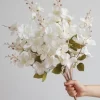 1 Bouquet 65cm Artificial Daffodil Magnolia Flower For Home Living Room Wedding Table Decoration Romantic Theme