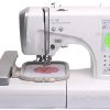 Computerized Sewing and Embroidery Machine, Combination Sewing and Embroidery Machine, 3.7inch Color Touch LCD Screen, 135 Built-In Designs,10 * 10 embroidery range