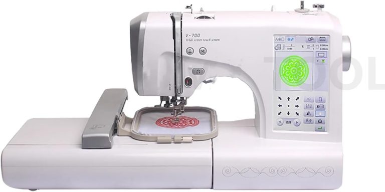 Computerized Sewing and Embroidery Machine, Combination Sewing and Embroidery Machine, 3.7inch Color Touch LCD Screen, 135 Built-In Designs,10 * 10 embroidery range