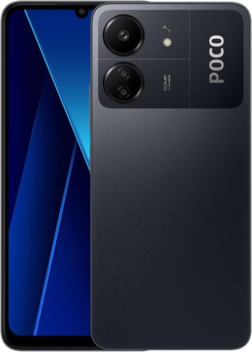 Poco C65 4G LTE 8GB RAM + 256GB storage, 50MP Triple Camera 6.74",Octa Core, Black