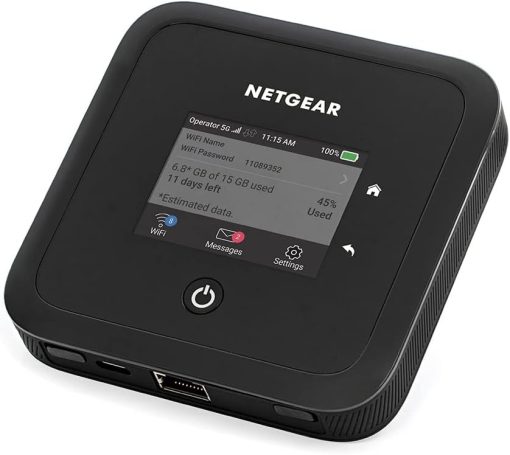 Netgear 5G Router With Sim Slot Unlocked Mr5200 - Ultrafast | Connect Up To 32 Devices Mobile Wifi 4G Mifi Device