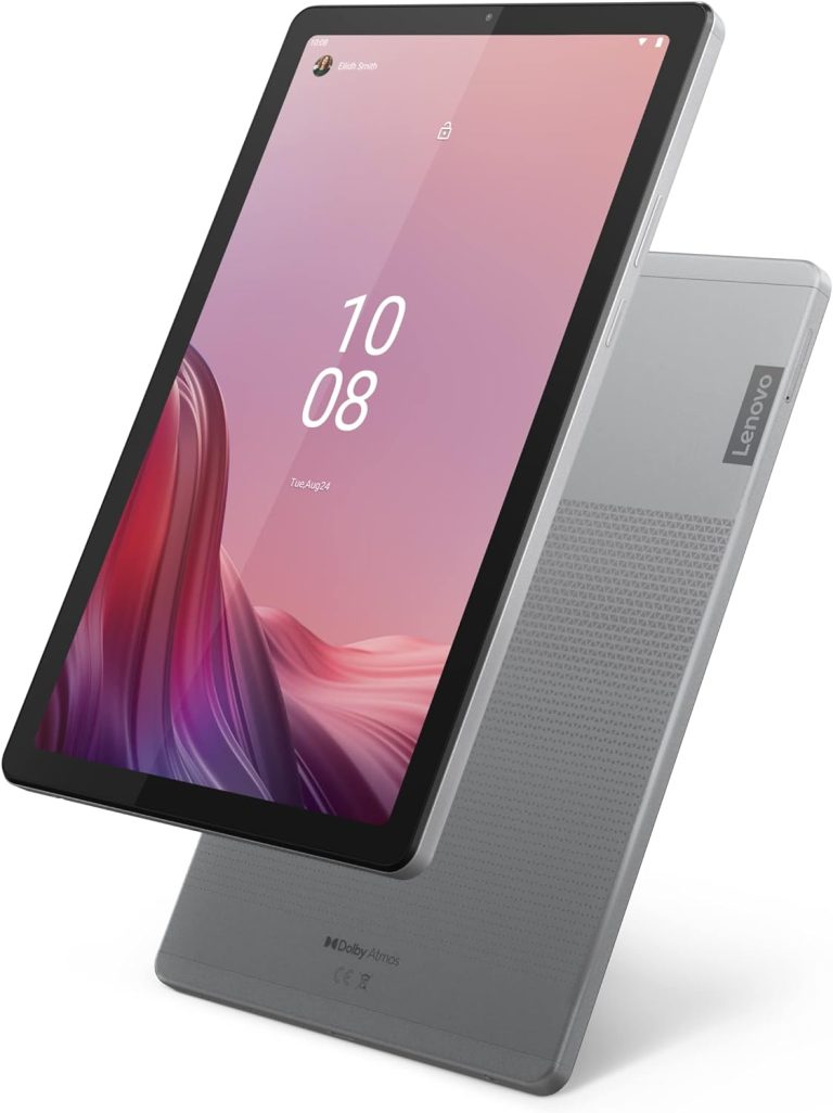 Lenovo Tab M9 with Clear Case and Protective Film, 9" HD (1340x800) IPS 400nits Anti-fingerprint, Touch display, MediaTek Helio G80 processor, 4GB RAM, 64GB SSD, Android 12 - [ZAC30052AE]