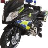 Lovely Baby Ride on Police Bike Electric Motorcycle for kids LB 8188 (Black)