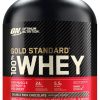 Optimum Nutrition (ON) Gold Standard 100% Whey Protein Powder Primary Source Isolate, 24 Grams of Protein for Muscle Support and Recovery - Double Rich Chocolate, 5 Lbs, 74 Servings (2.27 KG)