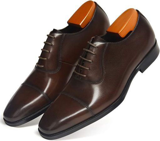 Men’s Dress Oxford Formal Shoes LeatherBusiness Shoes for Men