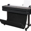 HP Designjet T630 36-Inch Large Format Color Plotter/Printer. A4/A3/A2/A1/A0 size, 2400 X 1200 dpi, Mobile Printing, Wi Fi, A3/A4 sheet feeder - Black