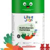 Little Joys Multivitamin Gummies for Kids - Strawberry (2 + years) I 60 Day Pack I No Added Sugar I Vit C, D, A & DHA I Boosts Immunity, Bone Density & Eyesight I | No Preservatives I Gluten Free