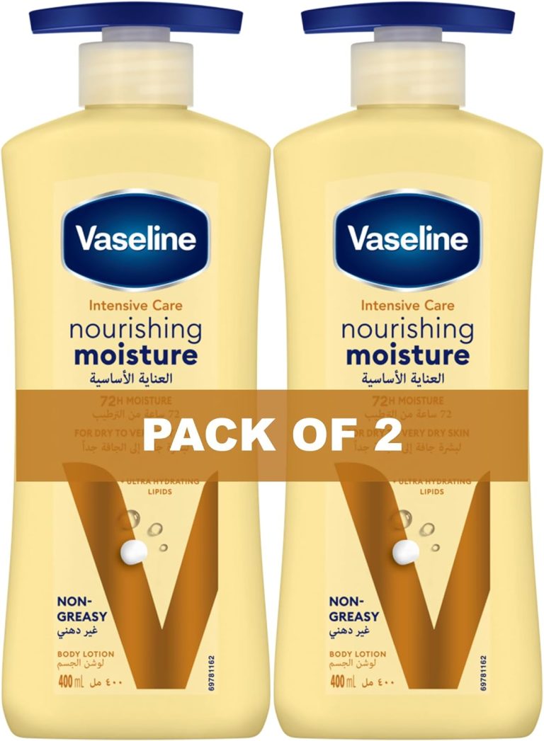 Vaseline intensive care nourishing moisture 2 X 400ml