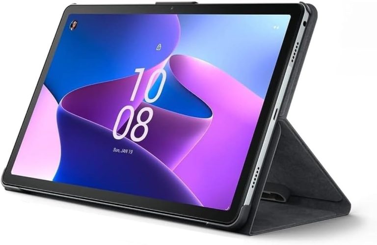 Lenovo M10 Plus 3rd Gen with WiFi and 4G with 4G Voice Calling Folio case and Pen, 10.6inch 2K Display, Snapdragon(tm) SDM680, 128GB SSD, 4GB RAM, Android 12, Storm Grey - [ZAAN0078AE]