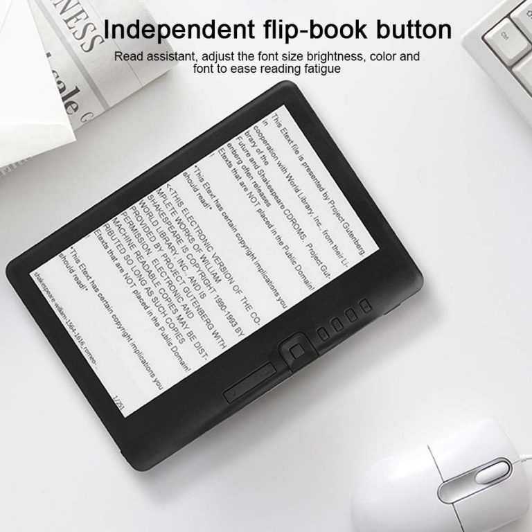 E-book, Electronic Book Reader, Portable Electronic Book, Ultra Thin Electronic Book, Waterproof, Durable and Durable Electronic Book Reader(4G)