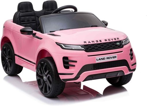 Licensed Evoque 12V Kids Ride On Car White Ride On Officially Licensed Pink By DerakBikes