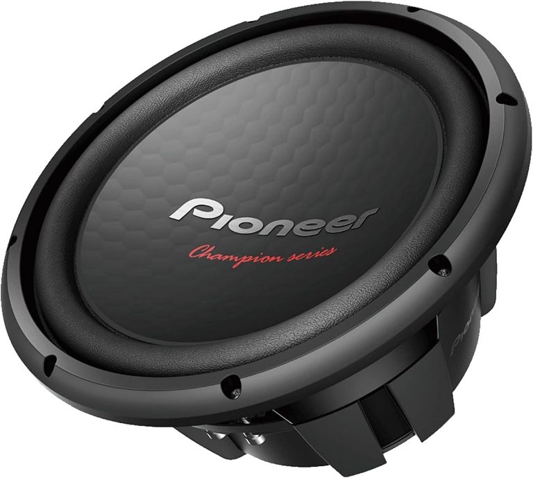 Pioneer TSW312D4 Champion Series 12" 1500 Watt Dual 4 Ohm Voice Coil DVC Car Subwoofer, Coaxial