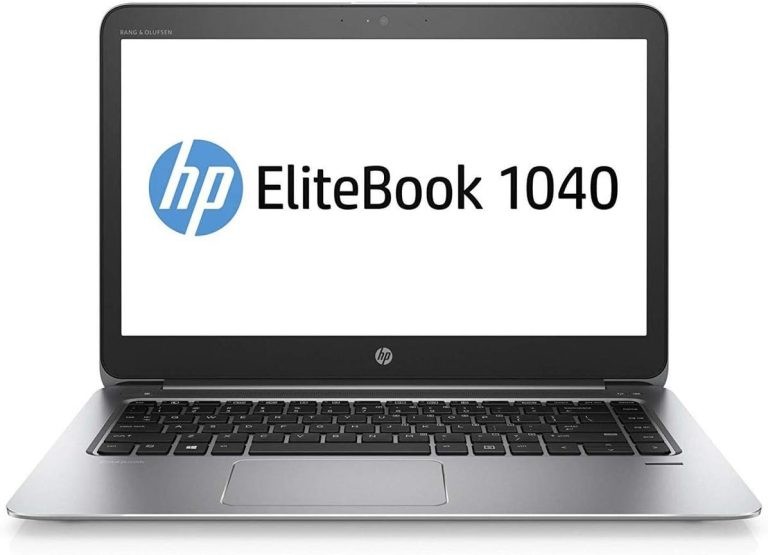 HP Elitebook 1040 G3 Laptop, 14in LED-Backlit FHD Anti-Glare SVA - Intel Core i5-6200U, 8 GB RAM, 256 GB SSD, Docking Station, Windows 10 Pro