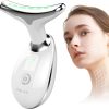 ANLAN Face Massager Against Wrinkles, Face Beauty Device with 3 Modes, 45°C V Face Beauty Meter Face Device for Skin Tightening & Lifting EMS Face Massage for Women V Shape Face Device (Paquete de 1)