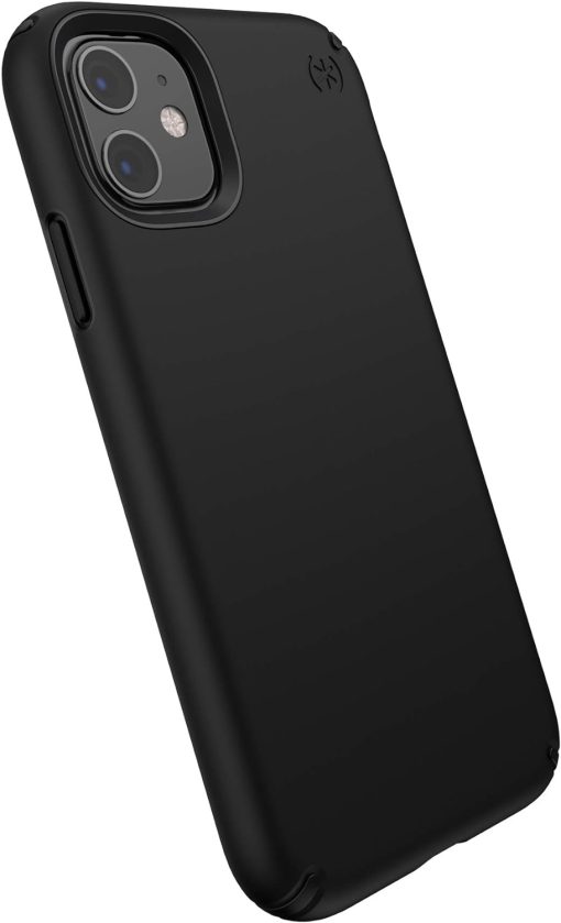 Speck iPhone 11 Case Presidio Pro Slim Dual-Layer Protective Cover - Black (Pack of 1)