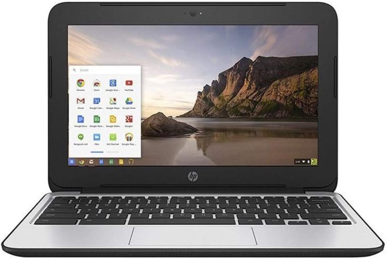 HP Chromebook 11 G3 11.6-inch Intel Celeron N2840 Google Chrome OS Notebook Laptop (Renewed) (4GB Ram | 16GB SSD)