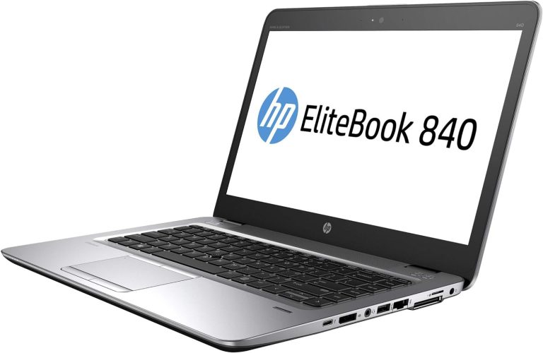 HP EliteBook 840 G3 Intel Core i5 6th Generation 16GB DDR4 RAM 512GB SSD HARD-DRIVE 14" FHD Windows 10 Pro 64-Bit Silver Laptop (Renewed)