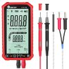 Digital Multimeter, 4.7 Inch Large Screen Multimeter Tester TRMS 6000 Counts Voltmeter Auto-Ranging Fast Measures Voltage Current Amp Resistance Diodes Continuity Duty-Cycle Capacitance Temp
