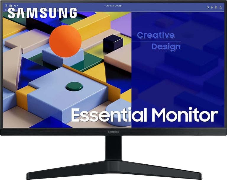 Samsung 27-Inch IPS Full HD 1080p 75Hz Borderless Monitor With HDMI, VGA - LS27C310