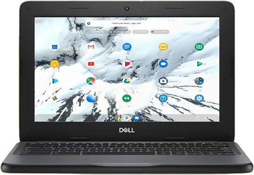 Renewed Chromebook 3100 With 11.6 Inch Display,Celeron N4020/4 GB RAM/16 GB SSD/Chrome OS/Intel HD Graphics English Black