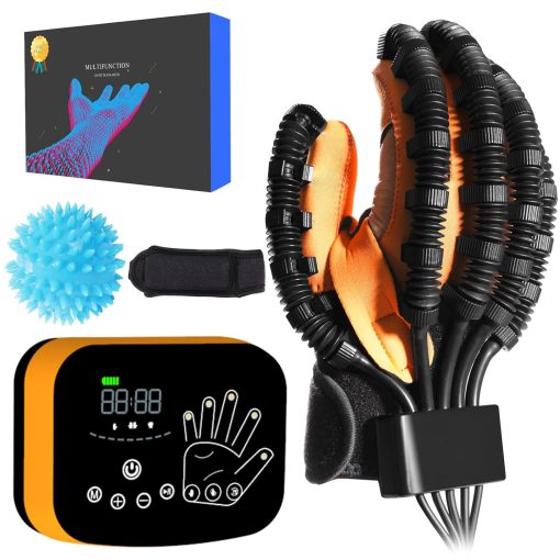 Upgraded Rehabilitation Robot Gloves, Rehabilitation Equipment For Stroke Patients, Finger Rehab Glove For Stroke, Rehab Glove For Hemiplegia,Hand Stroke Equipment,Robot Rehab Glove.