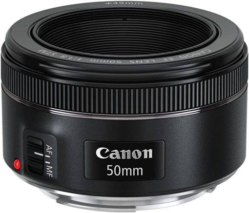 Canon EF 50mm f/1.8 STM Lens, UAE version with official warranty