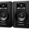 M-Audio Bx3-120-Watt Powered Desktop Computer Speakers/Studio Monitors For Gaming, MUSic Production, Live Streaming And Podcasting (Bx3 Pair)