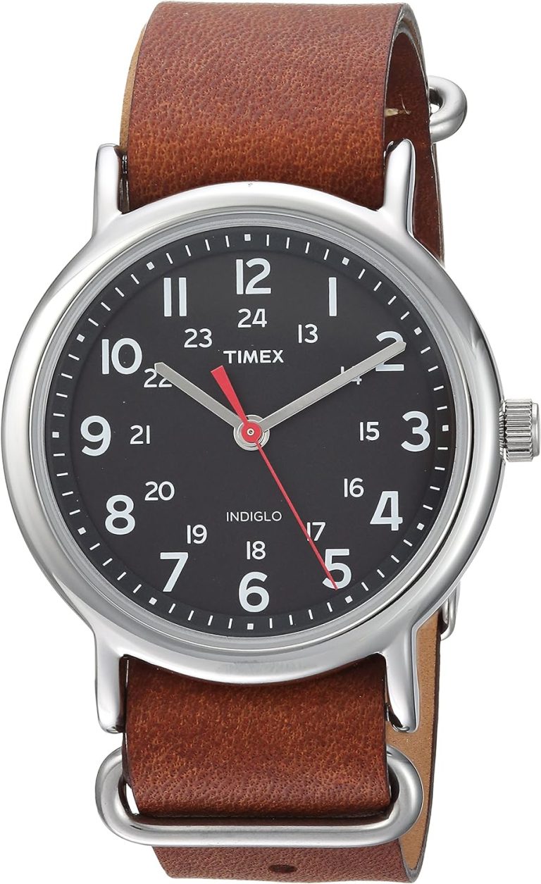 Timex Weekender Unisex Quartz Watch with Analogue Display and Nylon Strap