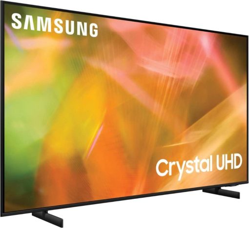 SAMSUNG 85-Inch Class Crystal 4K UHD AU8000 Series HDR, 3 HDMI Ports, Motion Xcelerator, Tap View, PC on TV, Q Symphony, Smart TV 2021 - International Version