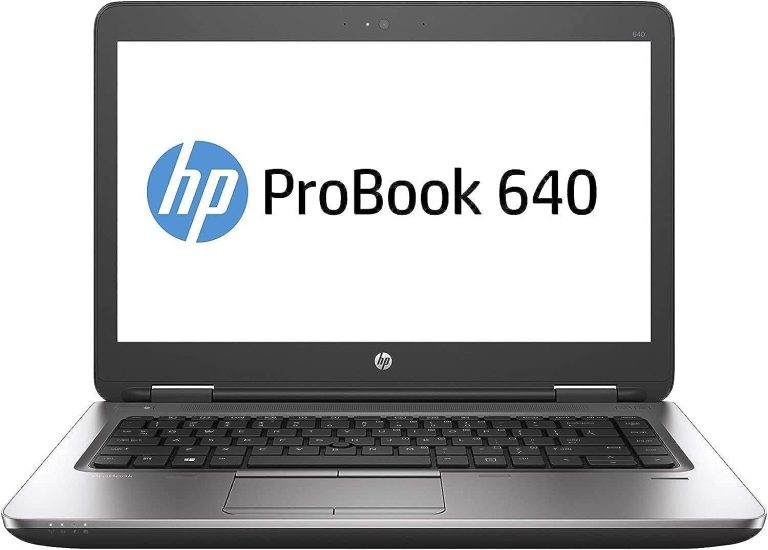 HP ProBook 640 G2 Intel Core 14 Inch Display i5-6200U 8GB RAM 256GB SSD Windows 10 Home Installed and activated (Renewed)