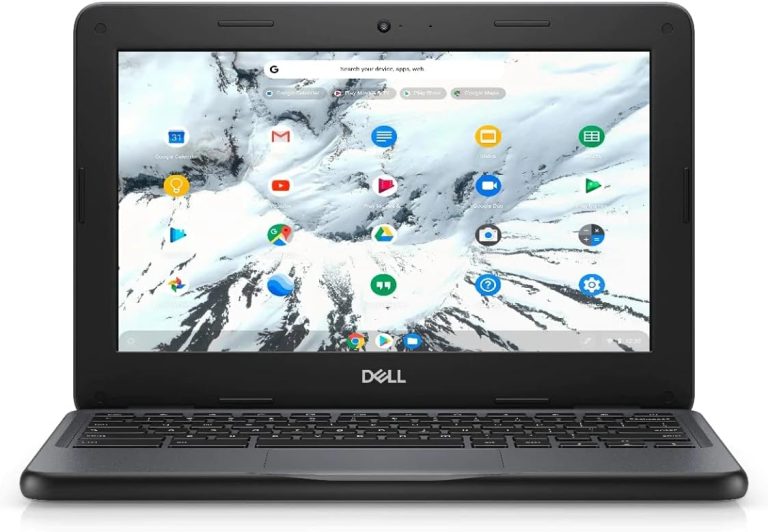 Dell Chromebook 3100 Laptop (2019) | 11.6" HD | Core Celeron - 32GB SSD - 4GB RAM | 2 Cores Chrome OS (Renewed)