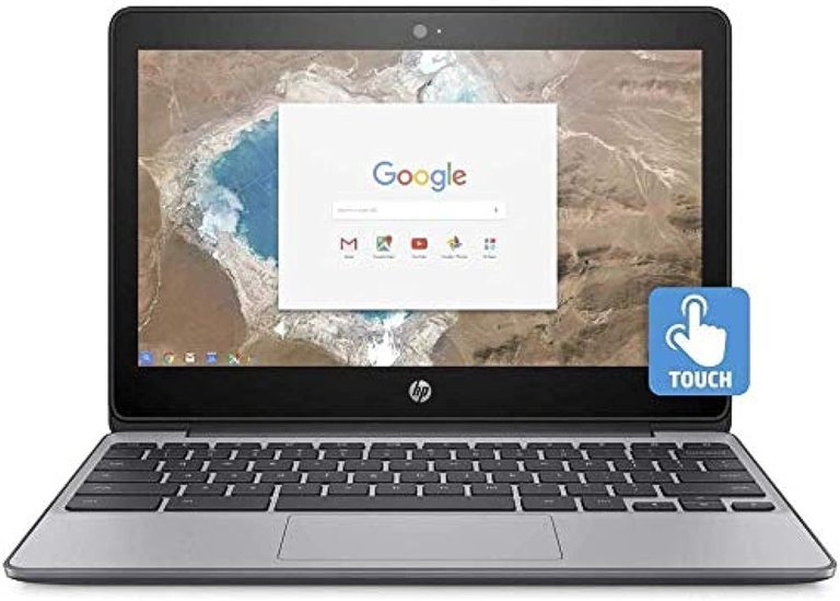 2018 HP 11.6” HD IPS Touchscreen Chromebook with 3x Faster WiFi - Intel Dual-Core Celeron N3060 up to 2.48 GHz, 4GB Memory, 16GB eMMC, HDMI, Bluetooth, USB 3.1, 12-Hours Battery Life (Renewed)