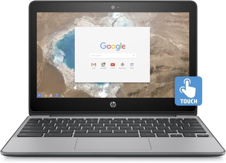 HP 11 inch Touchscreen Chromebook (Intel Celeron N3060, 4GB RAM, 16GB eMMC with Chrome OS) Black, (Renewed)